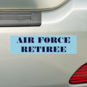 Autoaufkleber Air Force Retire (Auf Auto)