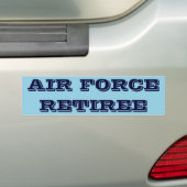Autoaufkleber Air Force Retire (Auf Auto)