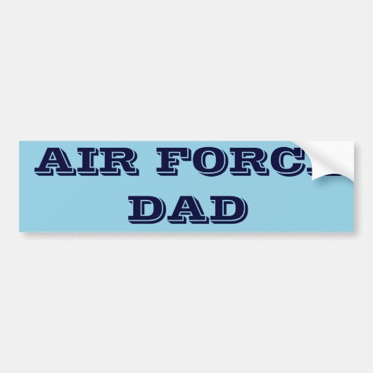 Autoaufkleber Air Force Vater (Vorne)