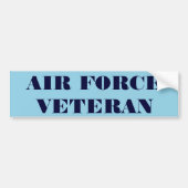 Autoaufkleber Air Force Veteran (Vorne)