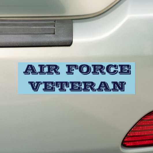 Autoaufkleber Air Force Veteran (Auf Auto)