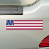 Autoaufkleber American Flag Stretted (Auf Auto)