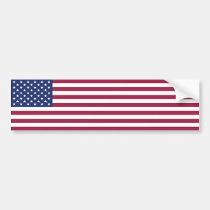 Autoaufkleber-amerikanische Flagge ausgedehnt Autoaufkleber