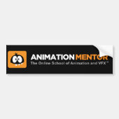 Autoaufkleber - Animations-Mentor (Vorne)