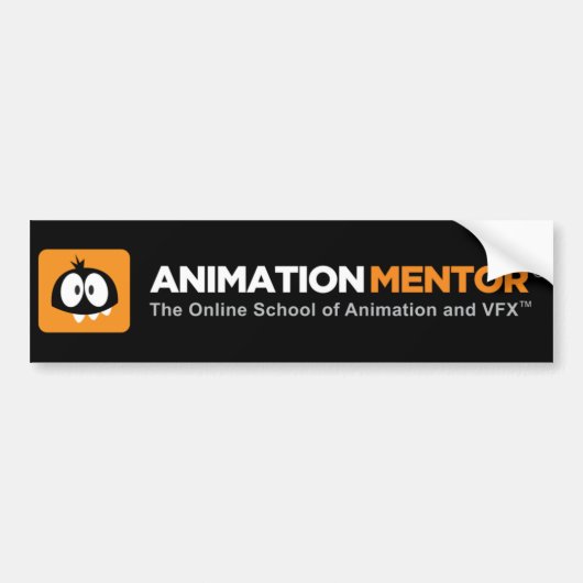 Autoaufkleber - Animations-Mentor (Vorne)