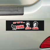 Autoaufkleber Anti-Hillary Clinton (Auf Auto)