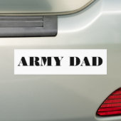Autoaufkleber Army Vater (Auf Auto)