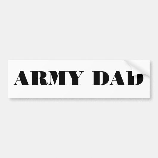 Autoaufkleber Army Vater (Vorne)