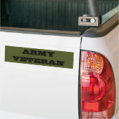 Autoaufkleber Army Veteran (Auf Lkw)
