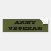 Autoaufkleber Army Veteran