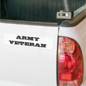 Autoaufkleber Army Veteran (Auf Lkw)
