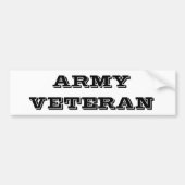 Autoaufkleber Army Veteran (Vorne)