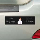 Autoaufkleber "Bride Onboard" - individuell anpass (Auf Auto)