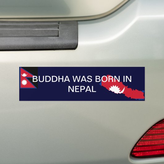 Autoaufkleber Buddha war Bon in Nepal (Auf Auto)