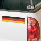 Autoaufkleber Coole gereizte deutsche Flagge (Auf Lkw)