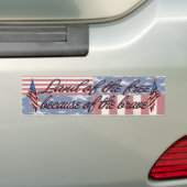 Autoaufkleber der amerikanischen Flagge (Auf Auto)