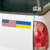 Autoaufkleber der amerikanischen und ukrainischen  (Auf Lkw)