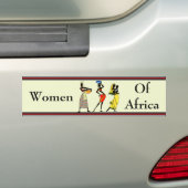Autoaufkleber der Frauen in Afrika (Auf Auto)