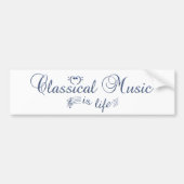 Autoaufkleber der klassischen Musik (Vorne)