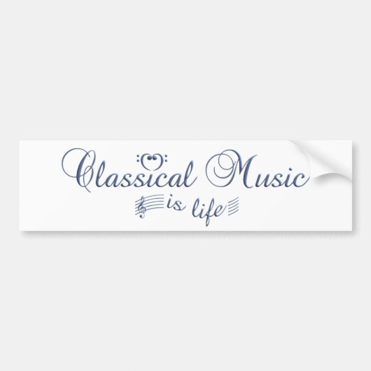 Autoaufkleber der klassischen Musik (Vorne)