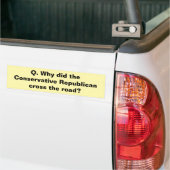 Autoaufkleber der konservativen Republikaner zur F (Auf Lkw)