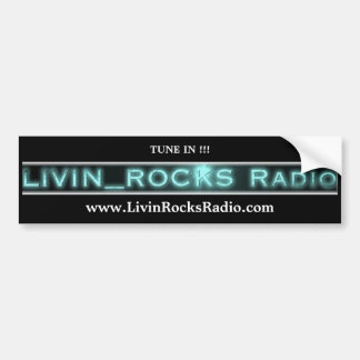 Autoaufkleber der Livin_Rocks Radio-Stations-TKKR