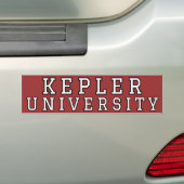 Autoaufkleber der Universität Kepler (Auf Auto)
