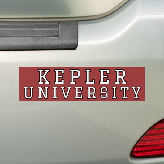 Autoaufkleber der Universität Kepler (Auf Auto)