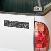 Autoaufkleber der Universität Miskatonic (Auf Lkw)
