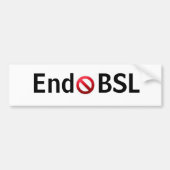 Autoaufkleber des Endes BSL (Vorne)