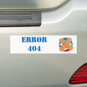 Autoaufkleber des FEHLERS 404 (Auf Auto)