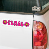 Autoaufkleber des Friedens (Rosa) (Auf Lkw)