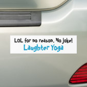 Autoaufkleber des Gelächter-Yoga-LOL (Auf Auto)