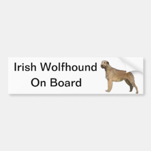 Autoaufkleber des irischen Wolfhound