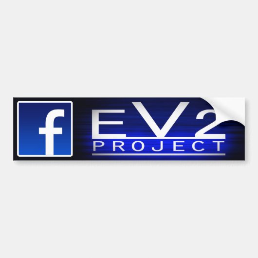 Autoaufkleber des Projekt-EV2! (Vorne)