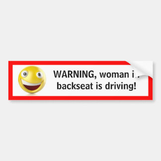 Autoaufkleber des Rücksitztreibers