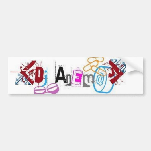 Autoaufkleber DJ AnEma (Vorne)