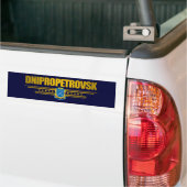 Autoaufkleber "Dnipropetrovsk COA" (Auf Lkw)
