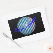 Autoaufkleber "Do bin I dahoam" Rechteckiger Aufkleber (Umschlag)