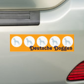 Autoaufkleber Doggen (Auf Auto)