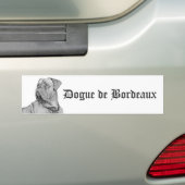 Autoaufkleber Dogue de Bordeaux (Auf Auto)