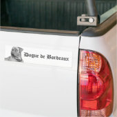 Autoaufkleber Dogue de Bordeaux (Auf Lkw)