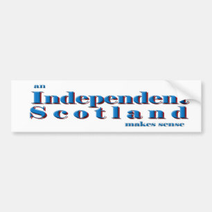 Autoaufkleber ein unabhängiges Schottland ist