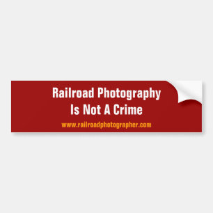Autoaufkleber - Eisenbahn-Fotografie ist nicht ein