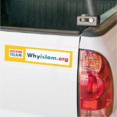 Autoaufkleber entdecken Islam (7) (Auf Lkw)