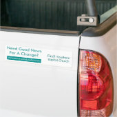 Autoaufkleber - erste südliche Baptistenkirche (Auf Lkw)