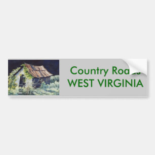 Autoaufkleber für Landstraßen