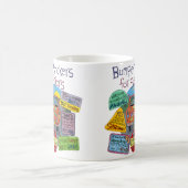 Autoaufkleber für Senioren Kaffeetasse (Mittel)