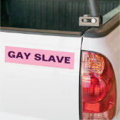 Autoaufkleber Gay Slave (Auf Lkw)