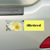 Autoaufkleber Gelbe Rose Blume (Auf Auto)